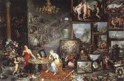 Jan Brueghel The Elder, allegory of sight